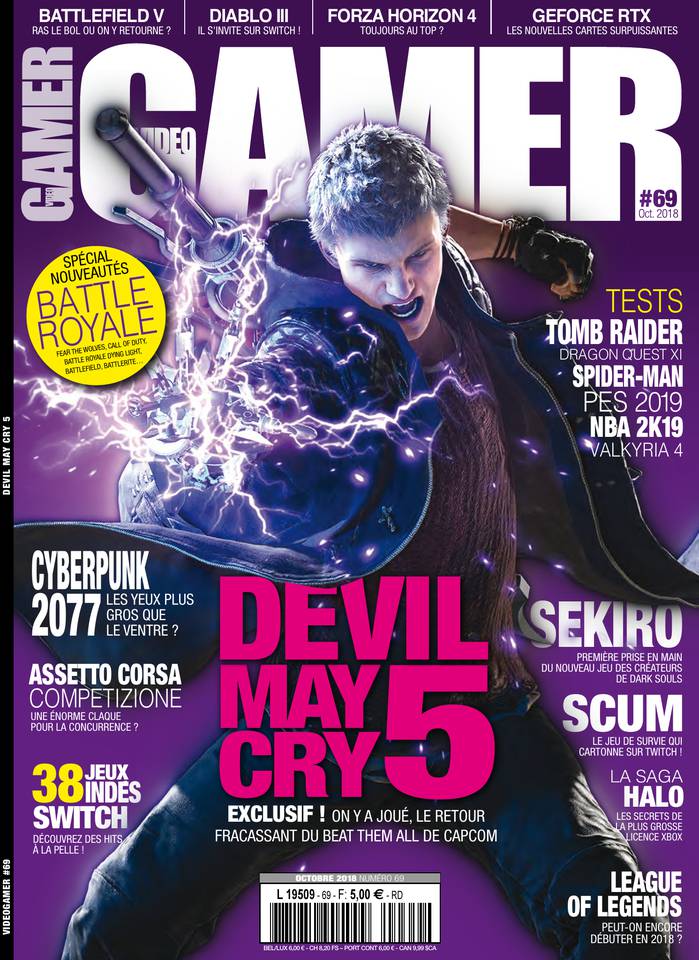 VideoGamer 21 septembre 2018 Abonnement VideoGamer Pas Cher avec le BOUQUET ePresse.fr