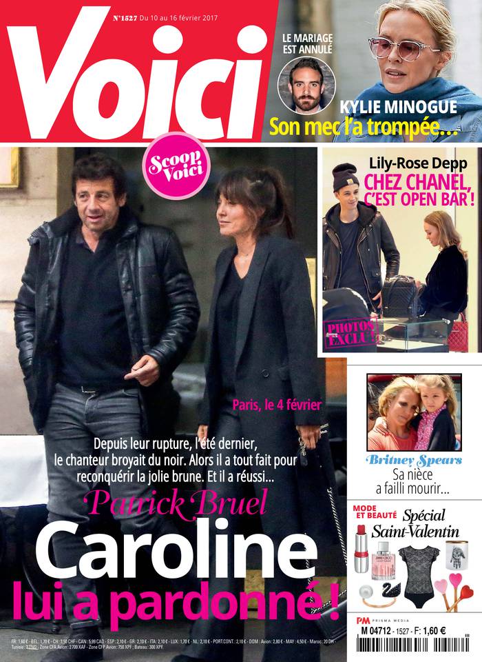 Voici 10 février 2017 Voici N°1527 du 10 février 2017 à télécharger sur iPad