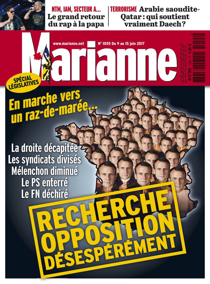 Marianne 09 juin 2017 Marianne N°1055 du 09 juin 2017 à télécharger sur iPad