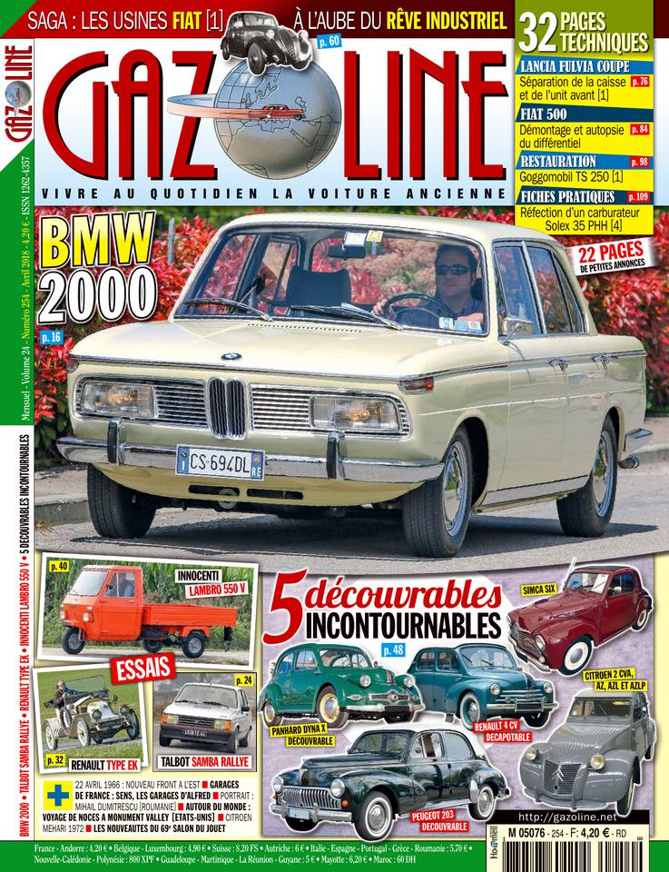 Gazoline 15 mars 2018 Abonnement Gazoline Pas Cher avec le BOUQUET ePresse.fr