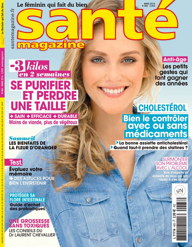 Santé Magazine 02 février 2016 Santé Magazine N°483 du 02 février 2016 à télécharger sur iPad