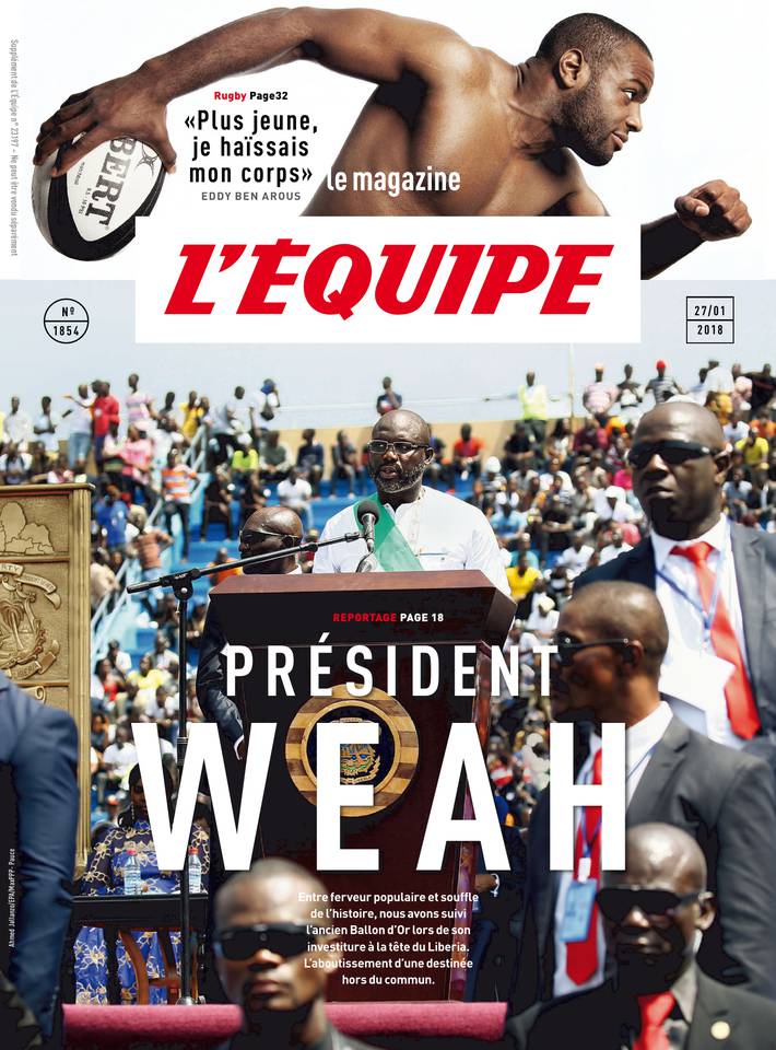 Le magazine L'Équipe 26 janvier 2018 Le magazine L'Équipe du 26 janvier 2018 à télécharger sur iPad