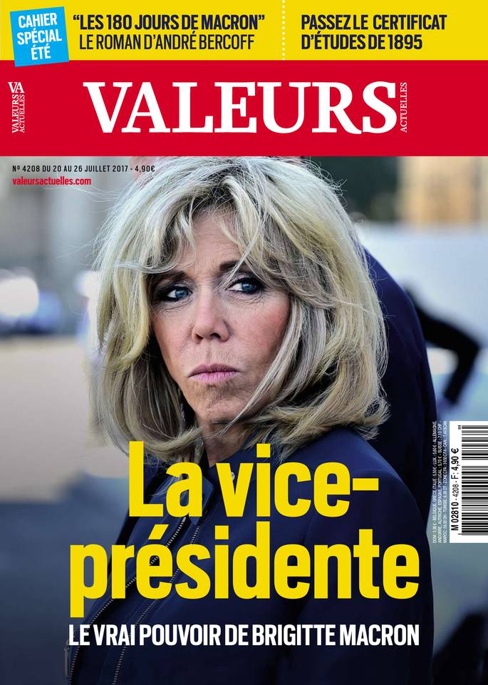 Valeurs actuelles 20 juillet 2017 Valeurs actuelles N°4208 du 20 juillet 2017 à télécharger sur iPad