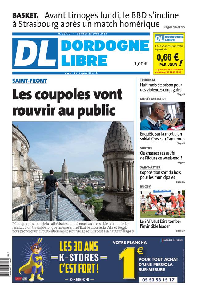 La Dordogne Libre 20 avril 2019 Abonnement La Dordogne Libre Pas Cher avec BOUQUET INFO ePresse.fr