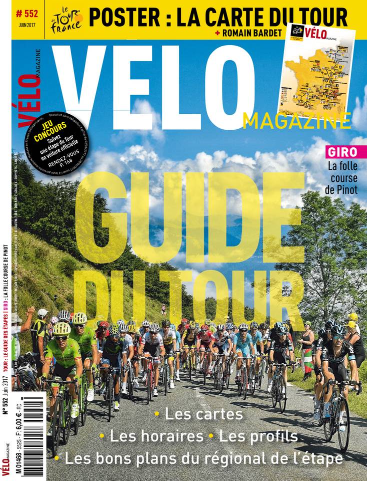 Vélo Magazine 02 juin 2017 Abonnement Vélo Magazine Pas Cher avec le BOUQUET ePresse.fr