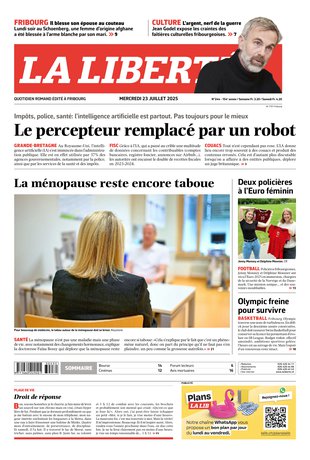 Couverture du magazine en date du 2025-07-23