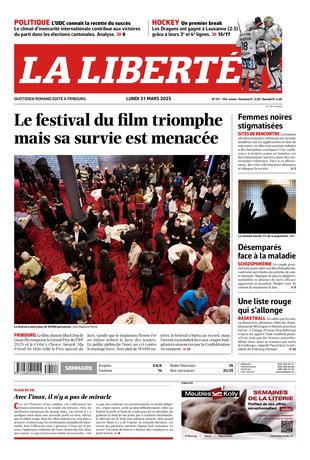 Couverture du magazine en date du 2025-03-31