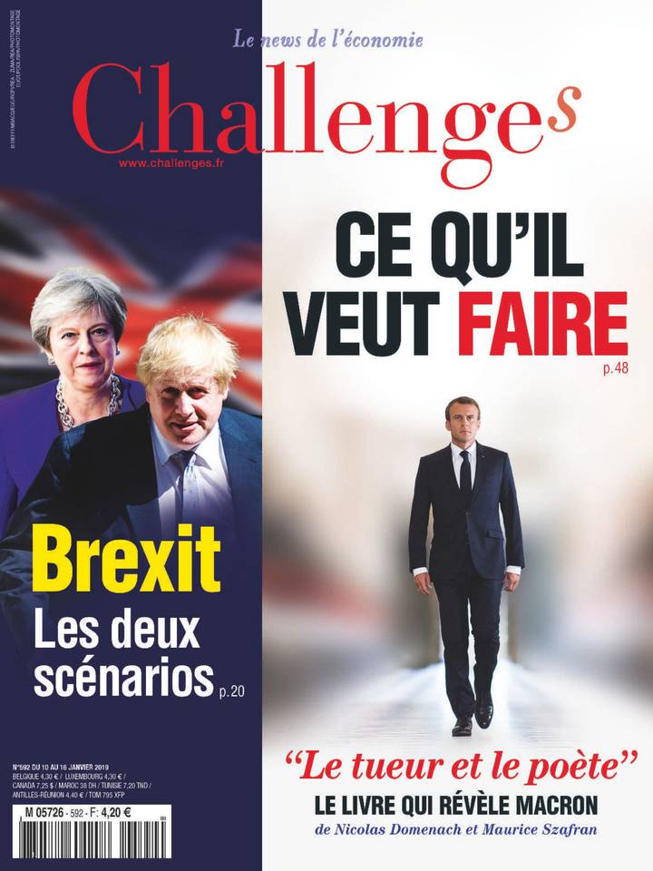 Challenges 10 janvier 2019 Abonnement Challenges Pas Cher avec le BOUQUET ÉCONOMIE ePresse.fr