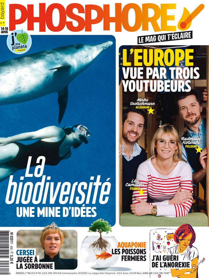 Phosphore 01 mai 2019 Phosphore N°465 du 01 mai 2019 à télécharger sur iPad