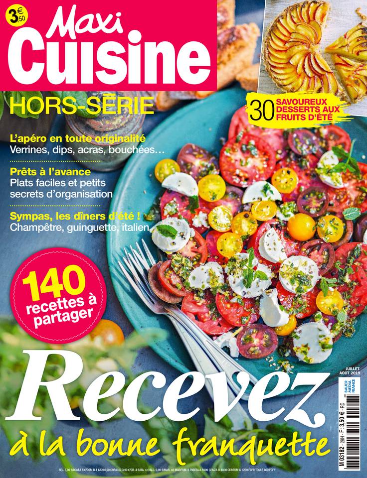 MAXI CUISINE HORS-SERIE 08 juillet 2019 Abonnement à MAXI CUISINE HORS-SERIE Pas Cher avec le BOUQUET ePresse.fr