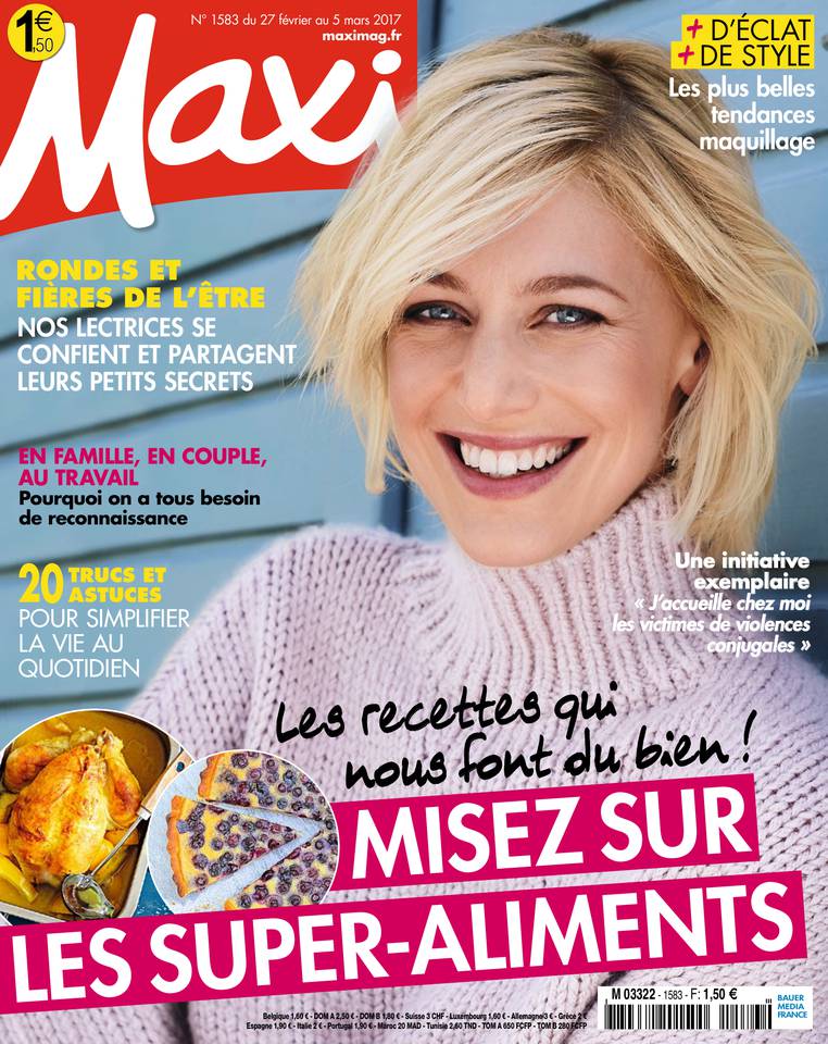 MAXI 27 février 2017 MAXI N°1583 du 27 février 2017 à télécharger sur iPad