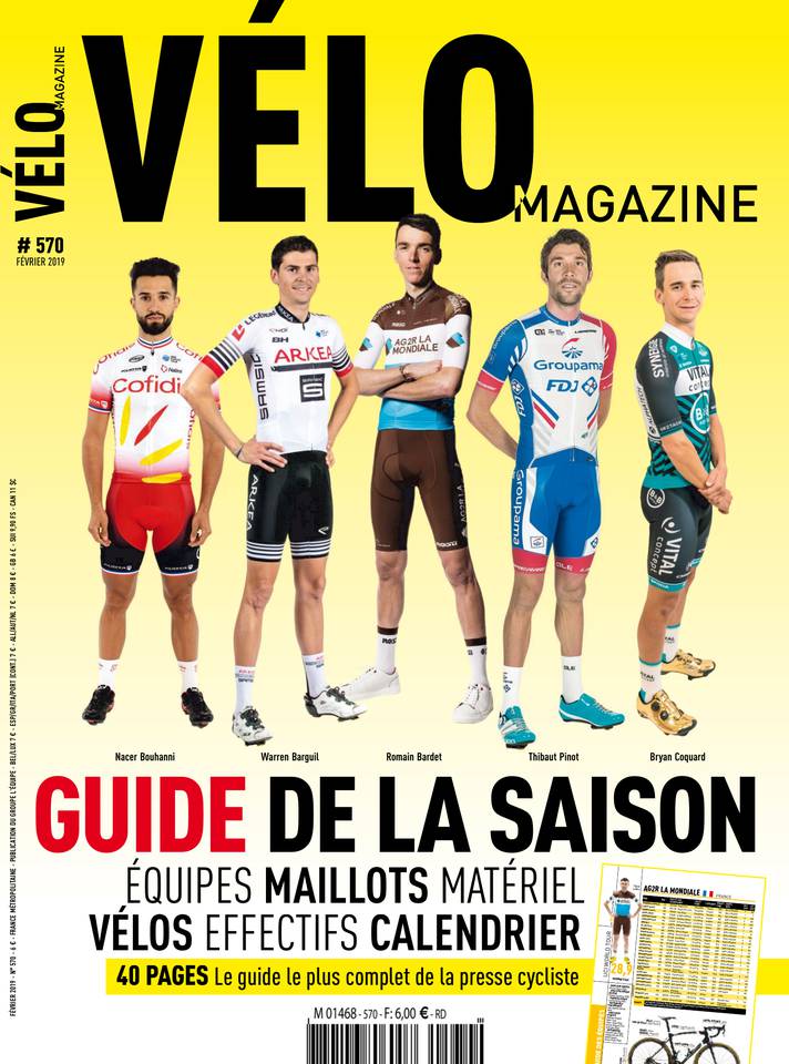 Vélo Magazine 01 février 2019 Abonnement Vélo Magazine Pas Cher avec le BOUQUET ePresse.fr