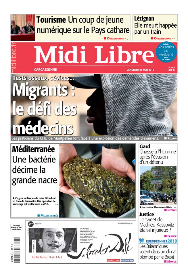 Midi Libre 24 mai 2019 Abonnement à Midi Libre Pas Cher avec le BOUQUET INFO ePresse.fr