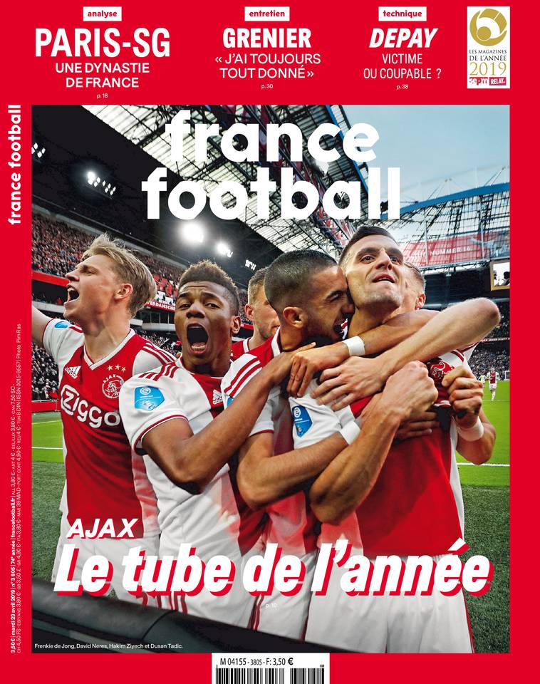 France Football 23 avril 2019 Abonnement à France Football Pas Cher avec le BOUQUET ePresse.fr