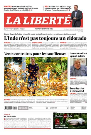 Couverture du magazine en date du 2025-10-15