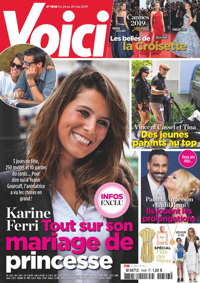 Voici 24 mai 2019 Voici N°1646 du 24 mai 2019 à télécharger sur iPad