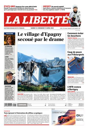Couverture du magazine en date du 2025-04-12