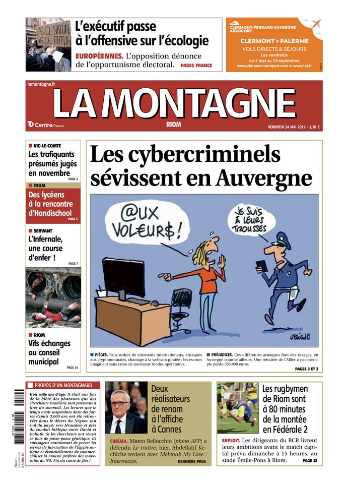 La Montagne 24 mai 2019 Abonnement La Montagne Pas Cher avec le BOUQUET INFO ePresse.fr