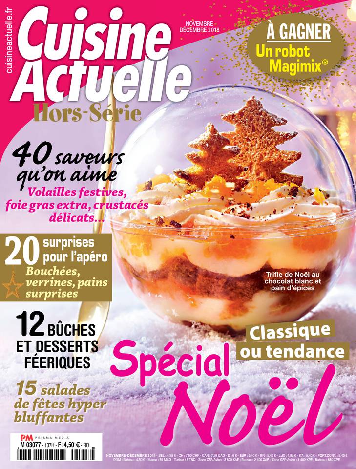 Hors-Série 08 novembre 2018 Cuisine Actuelle Hors-Série Pas Cher avec le kiosque ePresse.fr