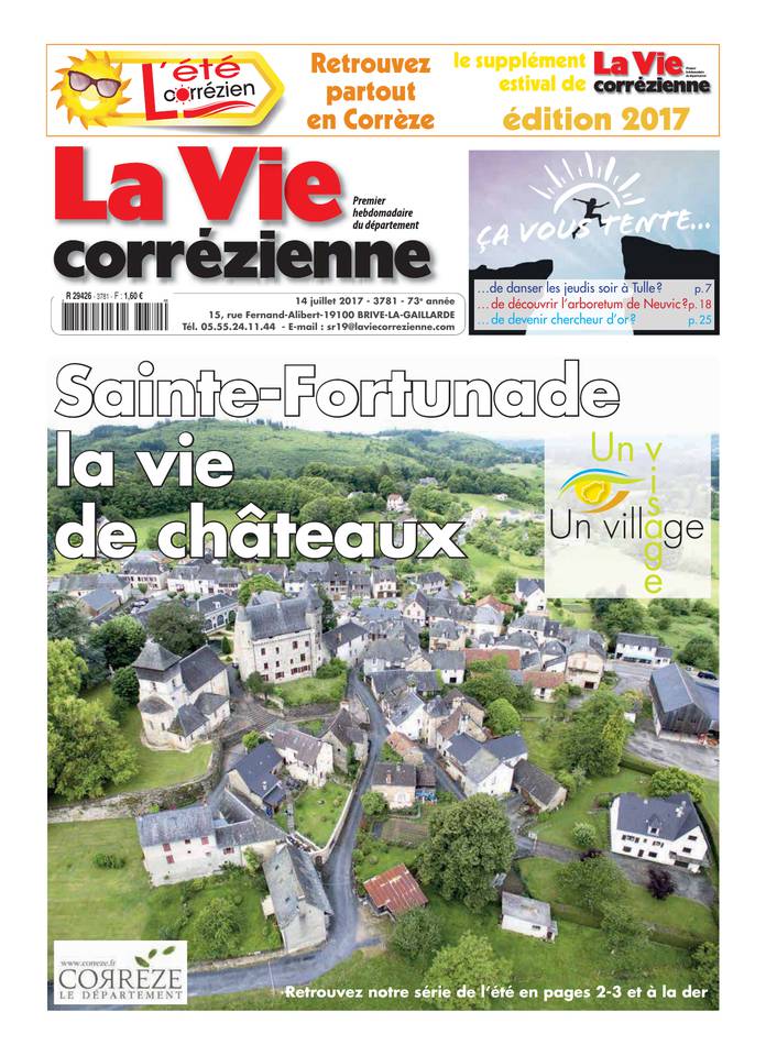 La Vie Correzienne 14 juillet 2017 La Vie Correzienne du 14 juillet 2017 à télécharger sur iPad