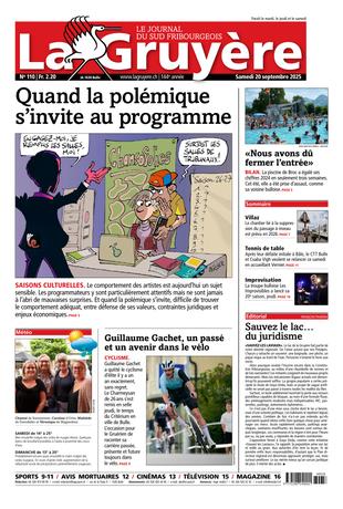 Couverture du magazine en date du 2025-09-20
