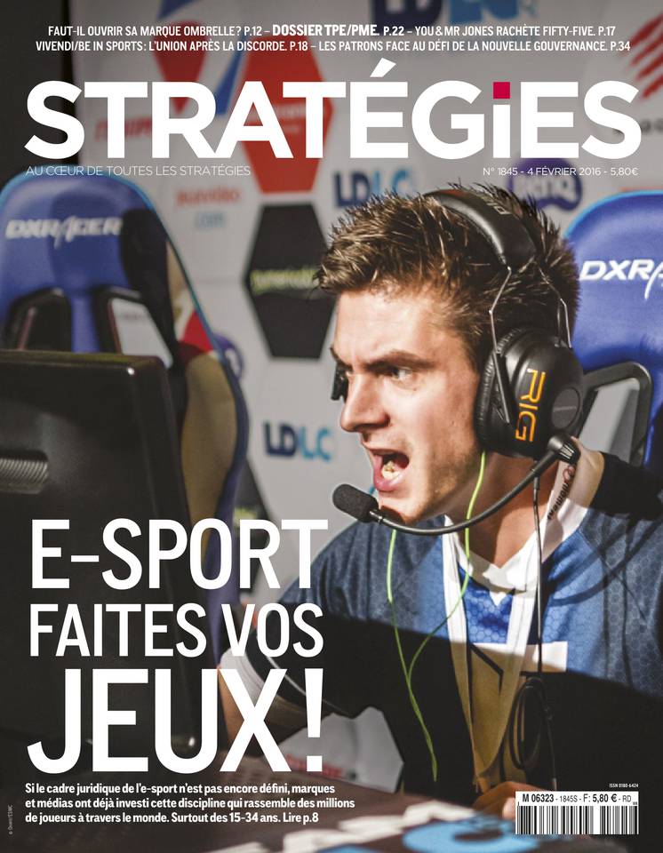 Stratégies 04 février 2016 Stratégies N°1845 du 04 février 2016 à télécharger sur iPad