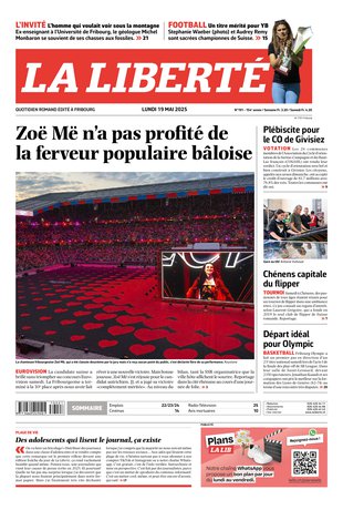 Couverture du magazine en date du 2025-05-19