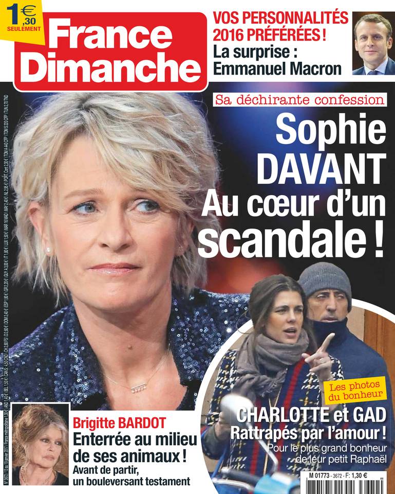 France Dimanche 13 janvier 2017 France Dimanche N°3672 du 13 janvier 2017 à télécharger sur iPad