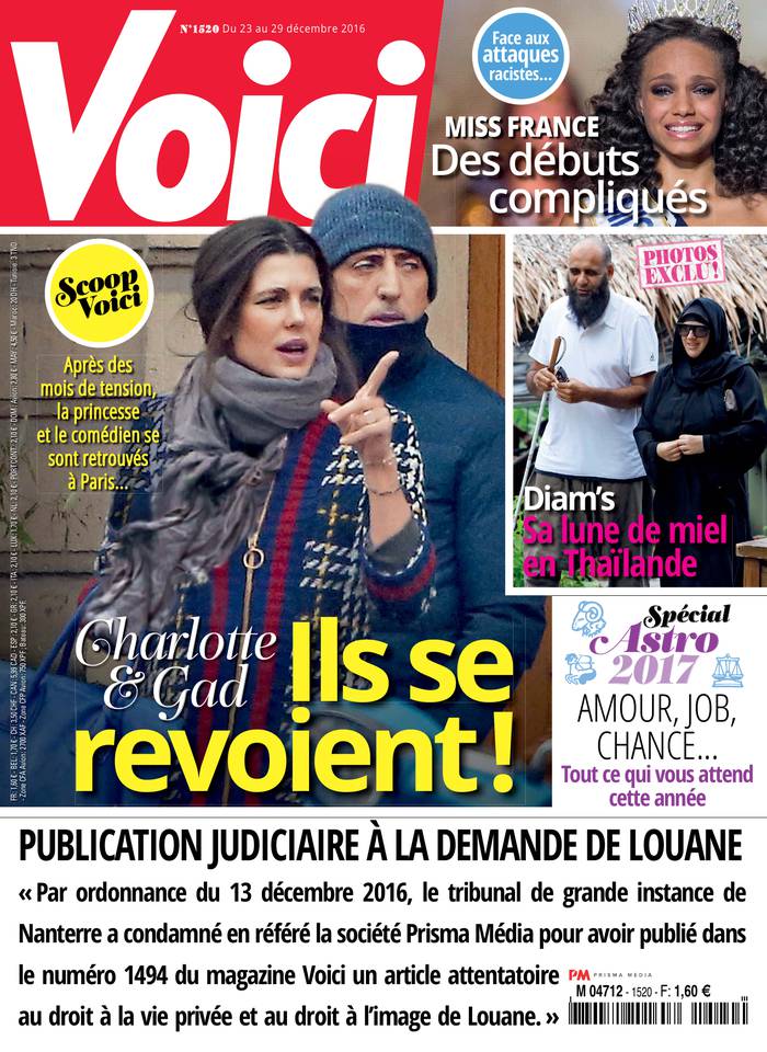 Voici 23 décembre 2016 Voici N°1520 du 23 décembre 2016 à télécharger sur iPad