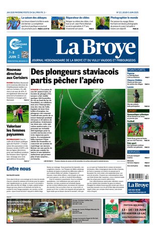 Couverture du magazine en date du 2025-06-05