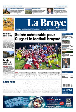 Couverture du magazine en date du 2025-06-19