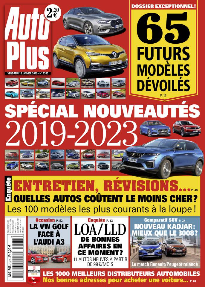 Auto Plus 18 janvier 2019 Abonnement Auto Plus Pas Cher avec le BOUQUET ePresse.fr