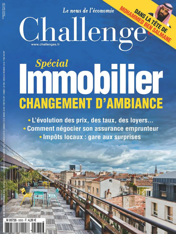 Challenges 08 novembre 2018 Abonnement Challenges Pas Cher avec le BOUQUET ÉCONOMIE ePresse.fr