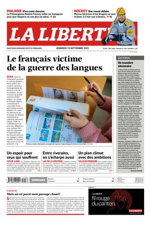 Couverture du magazine en date du 2025-09-19
