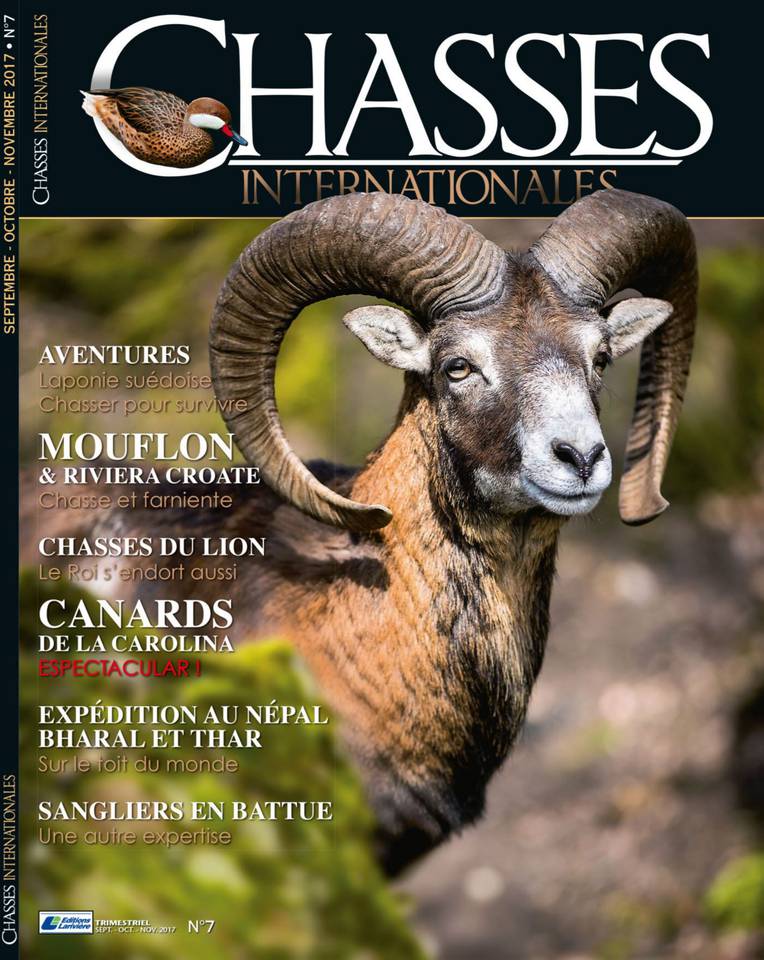 Chasses Internationales 01 septembre 2017 Chasses Internationales du 01 septembre 2017