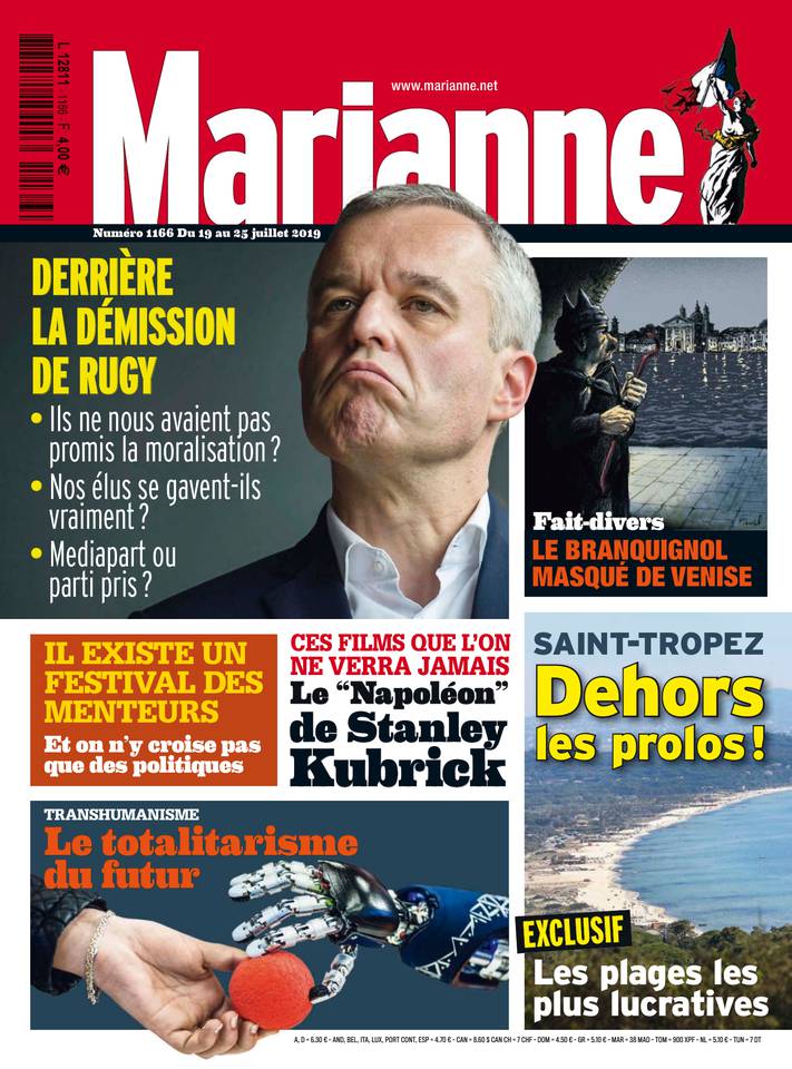 Marianne 19 juillet 2019 Abonnement à Marianne Pas Cher avec le BOUQUET INFO ePresse.fr