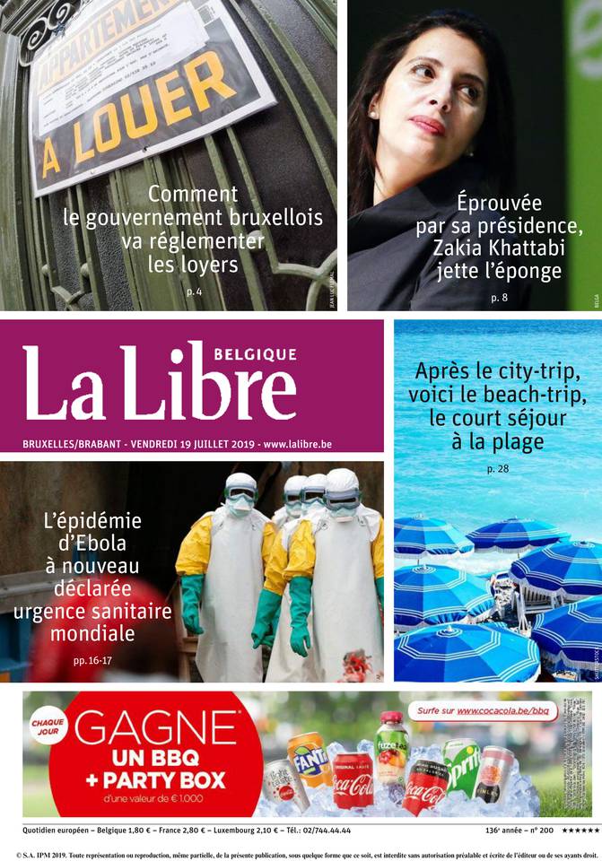 La Libre Belgique 19 juillet 2019 Abonnement La Libre Belgique Pas Cher avec le BOUQUET ePresse.fr
