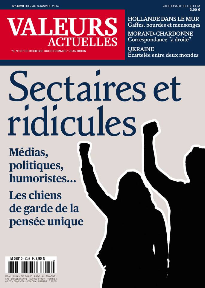 Valeurs actuelles 02 janvier 2014 Valeurs actuelles N°4023 du 02 janvier 2014 à télécharger sur iPad