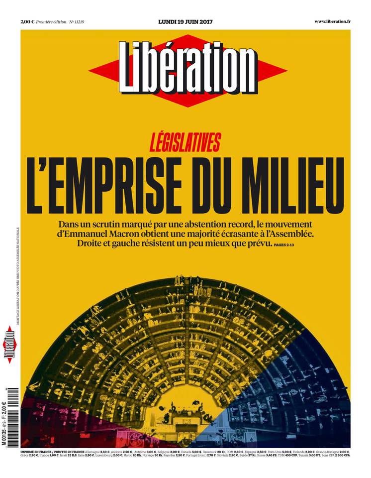 Libération 19 juin 2017 Libération du 19 juin 2017 à télécharger sur iPad