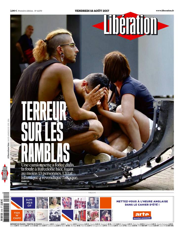 Libération 18 août 2017 Abonnement à Libération Pas Cher avec le BOUQUET INFO ePresse.fr