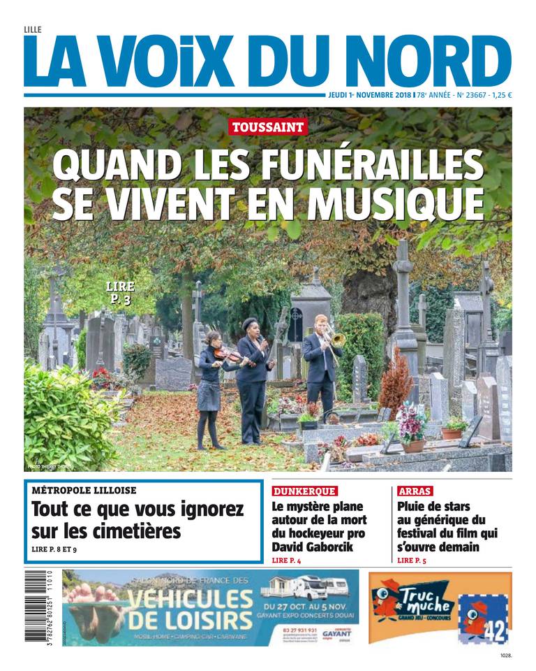 La Voix du Nord 01 novembre 2018 La Voix du Nord du 01 novembre 2018 à télécharger sur iPad