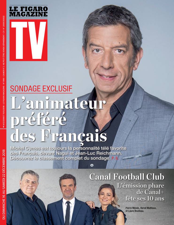 TV Magazine 16 décembre 2018 TV Magazine du 16 décembre 2018 à télécharger sur iPad