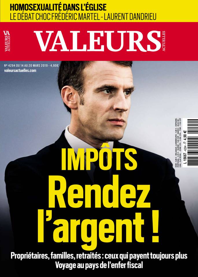 Valeurs actuelles 14 mars 2019 Abonnement Valeurs Actuelles Pas Cher avec le BOUQUET ePresse.fr