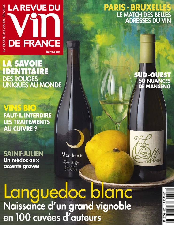 La Revue du Vin de France 20 mars 2019 Abonnement Revue du Vin de France Pas Cher avec le BOUQUET ePresse.fr