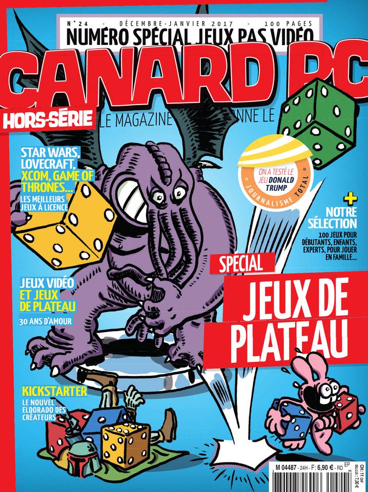 Canard PC Hors-Série 25 décembre 2016 Canard PC Hors-Série en ligne Pas Cher avec le kiosque ePresse.fr