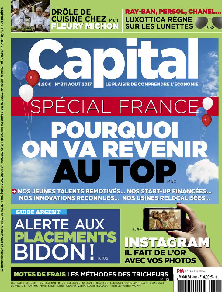 Capital 20 juillet 2017 Abonnement à Capital Pas Cher avec le BOUQUET ÉCONOMIE ePresse.fr
