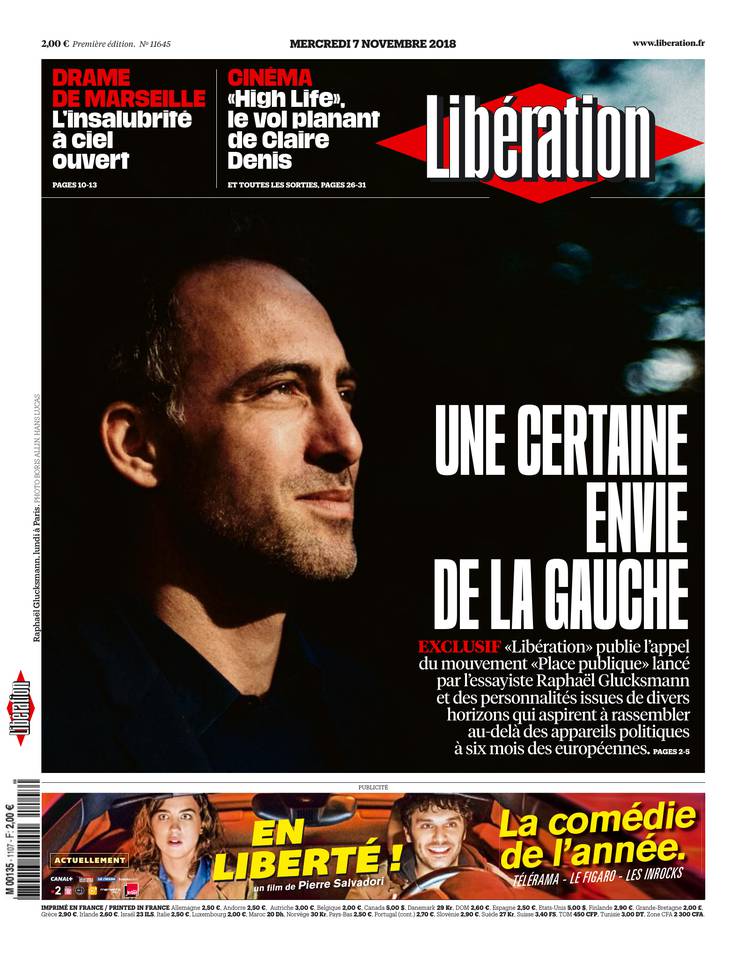 Libération 07 novembre 2018 Libération du 07 novembre 2018 à télécharger sur iPad