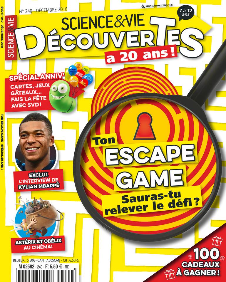 Science & Vie Découvertes 14 novembre 2018 Abonnement Science & Vie Découvertes avec le BOUQUET d'ePresse.fr
