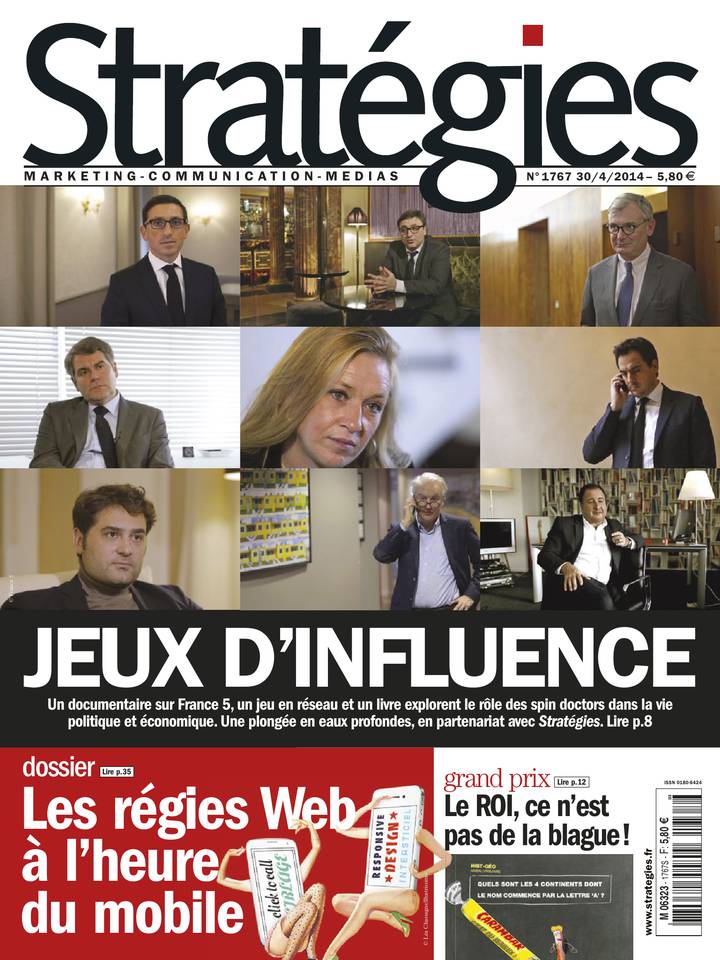 Stratégies 30 avril 2014 Stratégies N°1767 du 30 avril 2014 à télécharger sur iPad