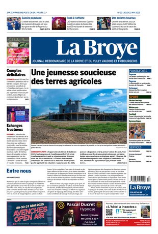 Couverture du magazine en date du 2025-05-22